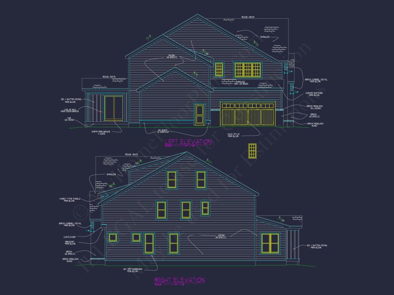 Modern Suburban house Plan with 3 Floors and Spacious Layout