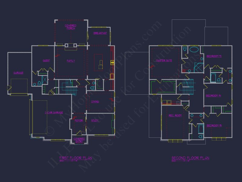 Modern Suburban house Plan with 3 Floors and Spacious Layout