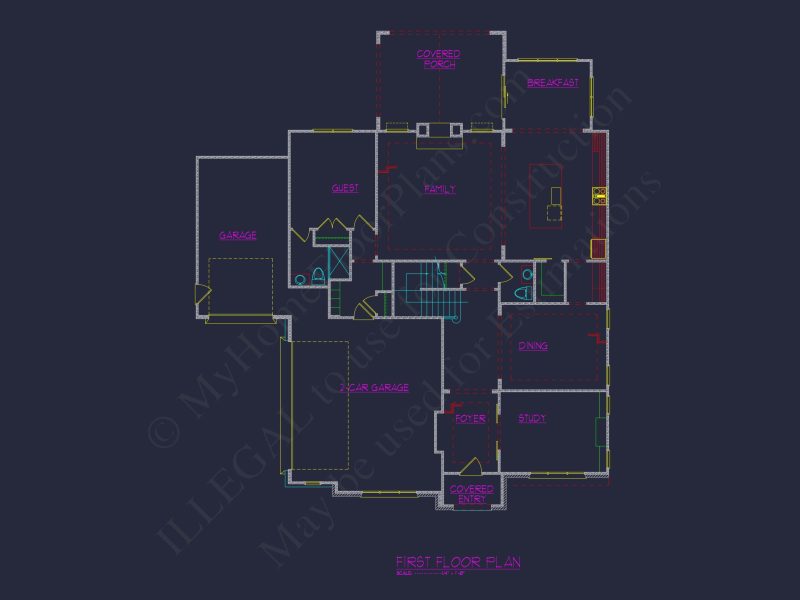 Modern Suburban house Plan with 3 Floors and Spacious Layout