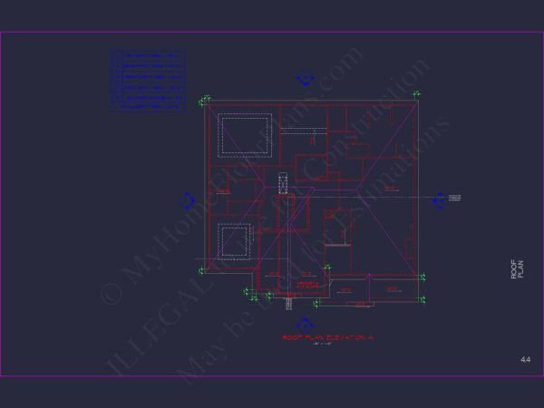 Modern Suburban house Plan with CAD Designs & Floor Blueprint