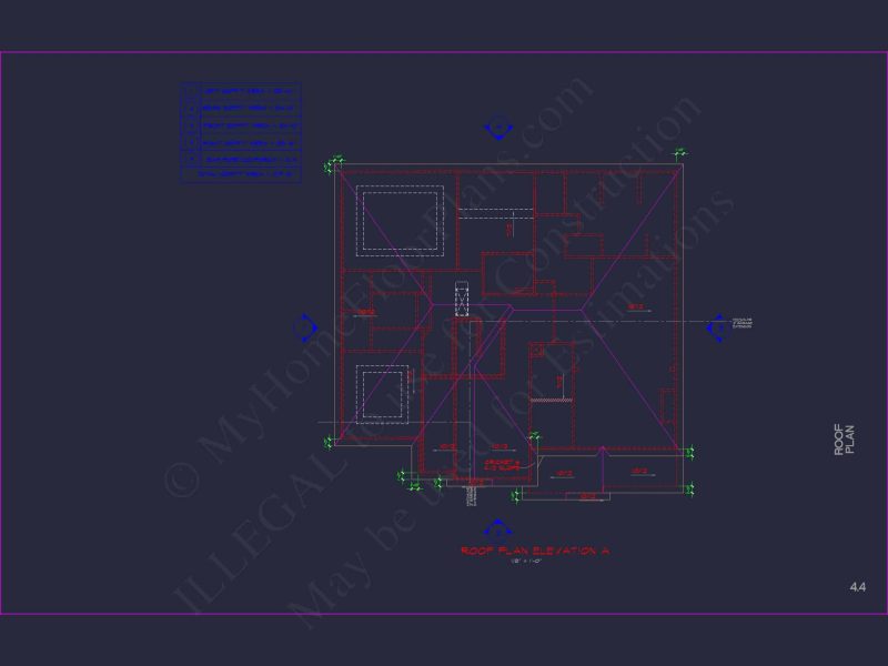 Modern Suburban house Plan with CAD Designs & Floor Blueprint