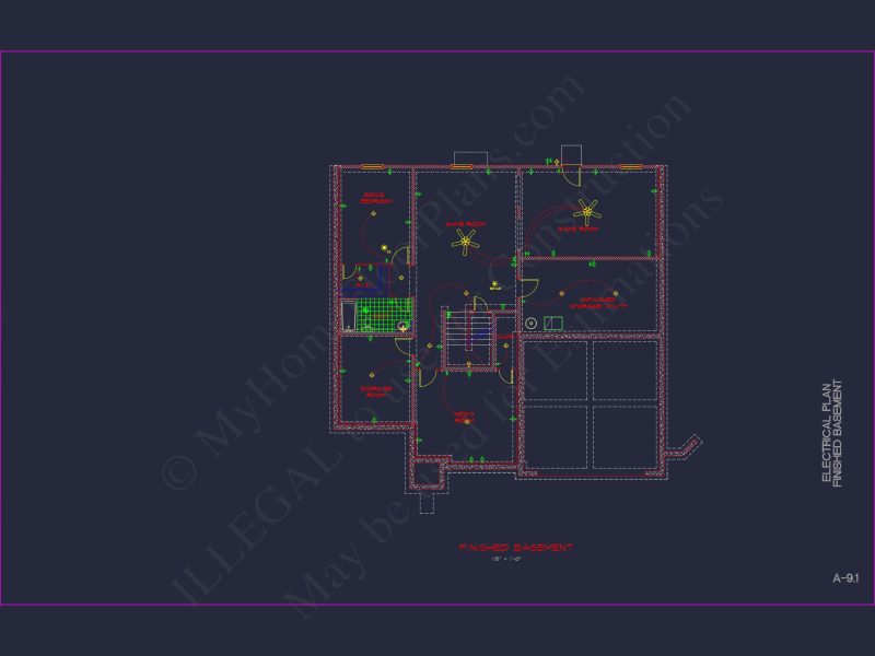 Modern Suburban house Plan with CAD Designs & Floor Blueprint