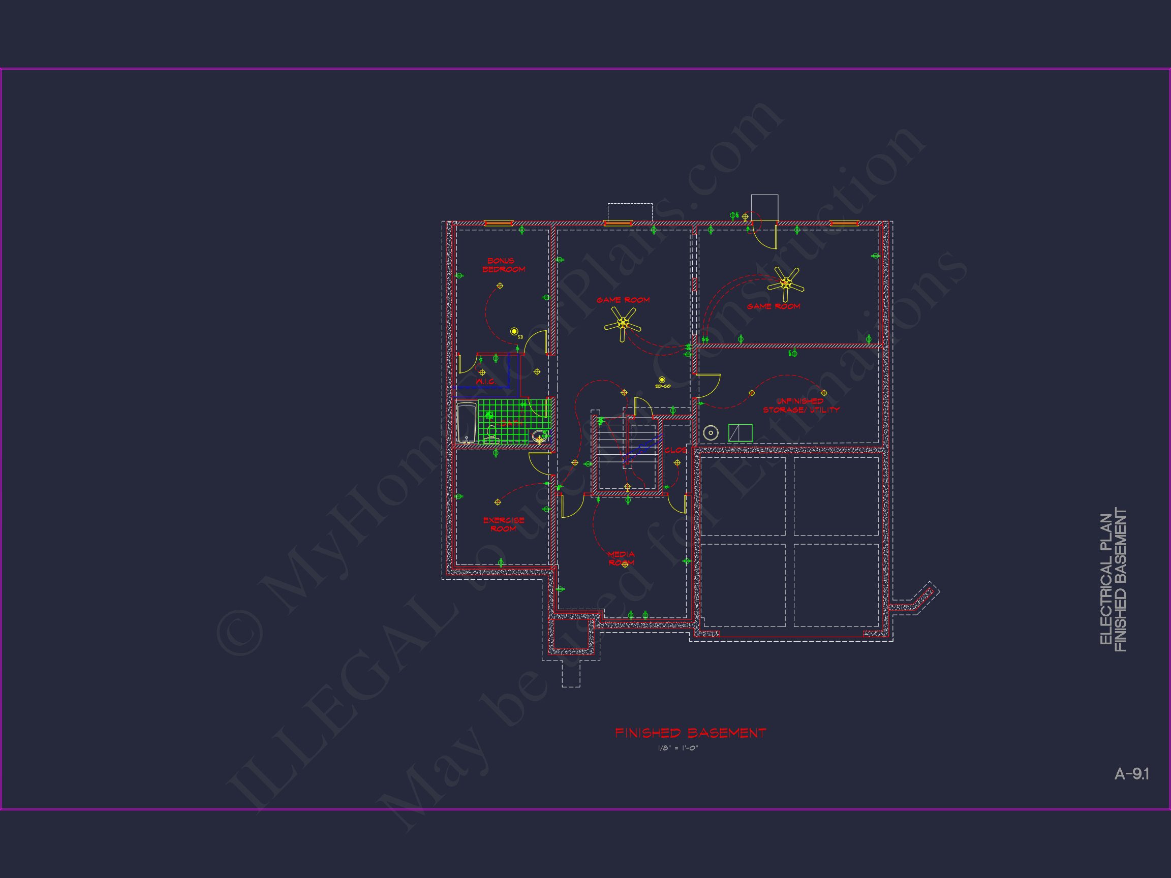 Modern Suburban house Plan with CAD Designs & Floor Blueprint