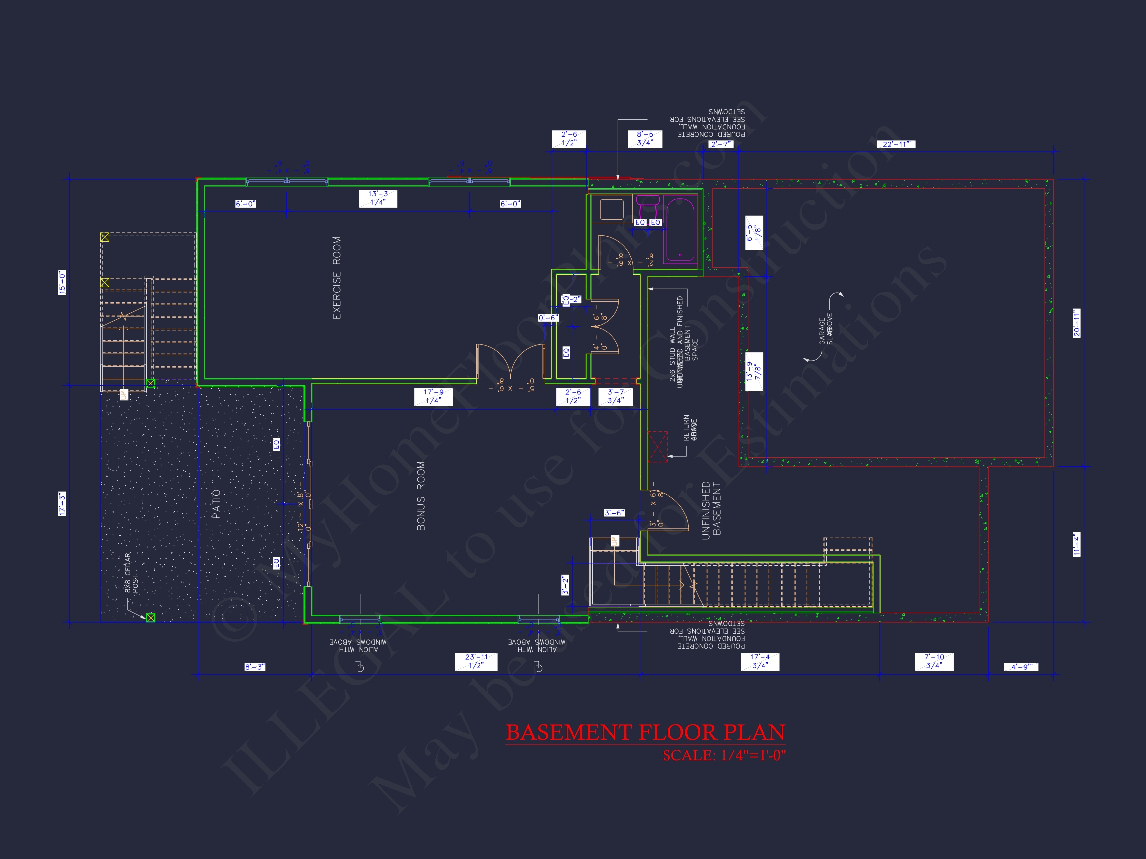 Modern Suburban Home Plan with CAD Designs and 2 Floors