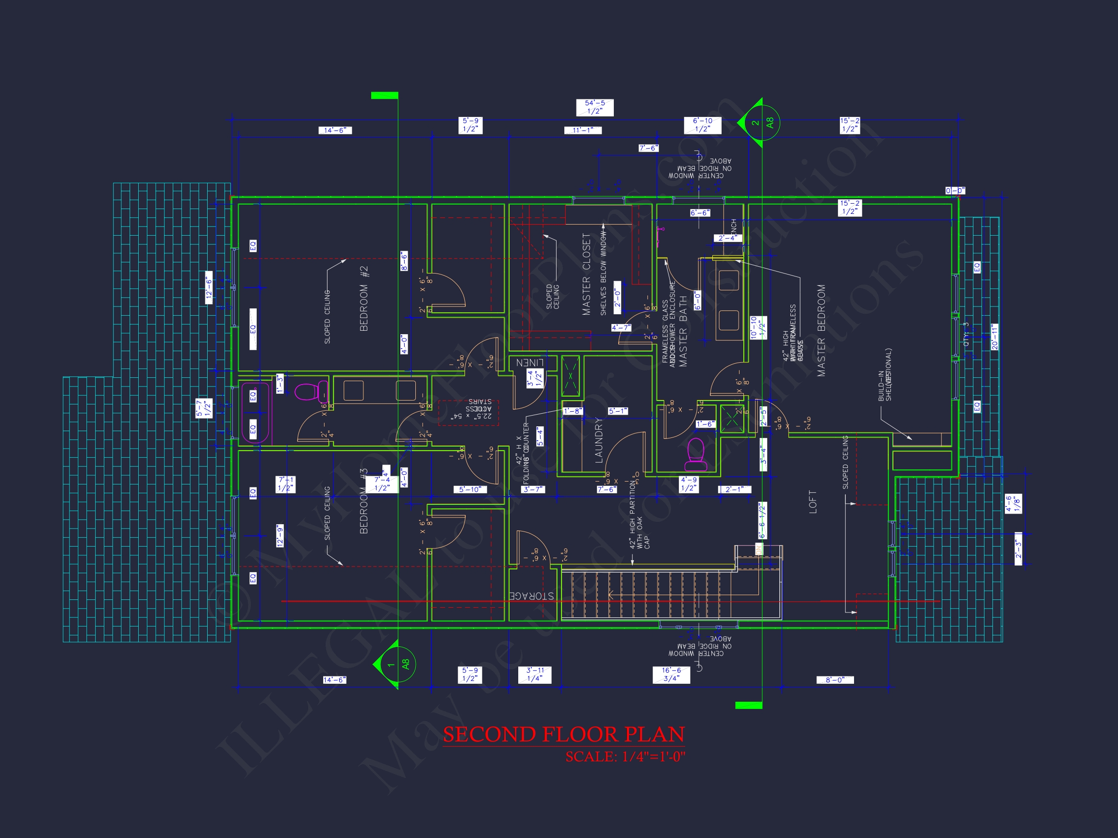 Modern Suburban Home Plan with CAD Designs and 2 Floors