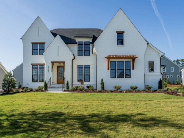 Modern Suburban house Plan with Detailed Blueprint Designs