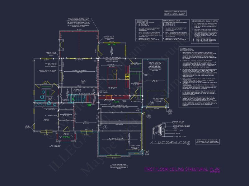 Modern Suburban house Plan with Detailed Blueprint Designs