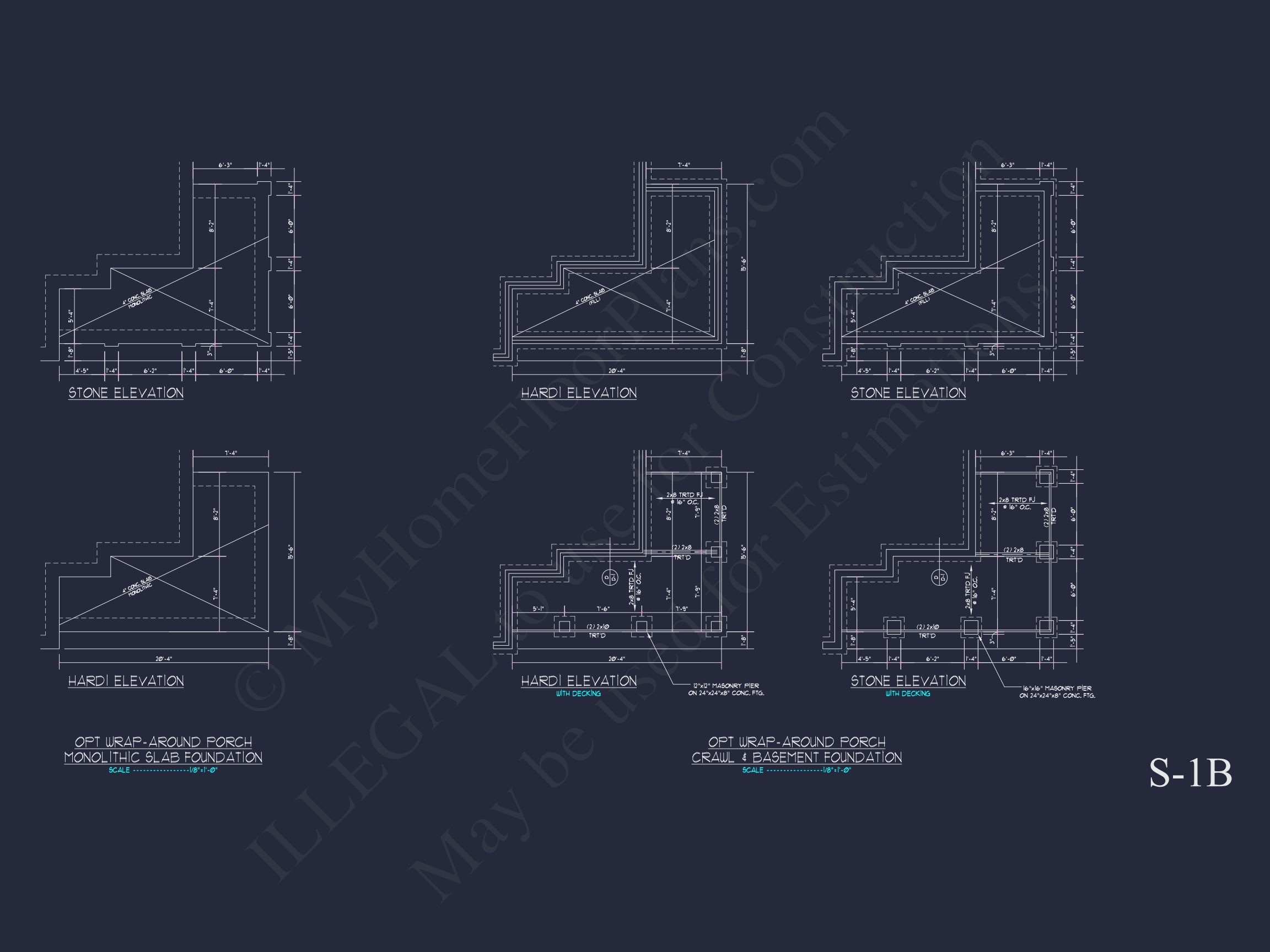 Modern Suburban house Plan with Detailed Floor Blueprint CAD