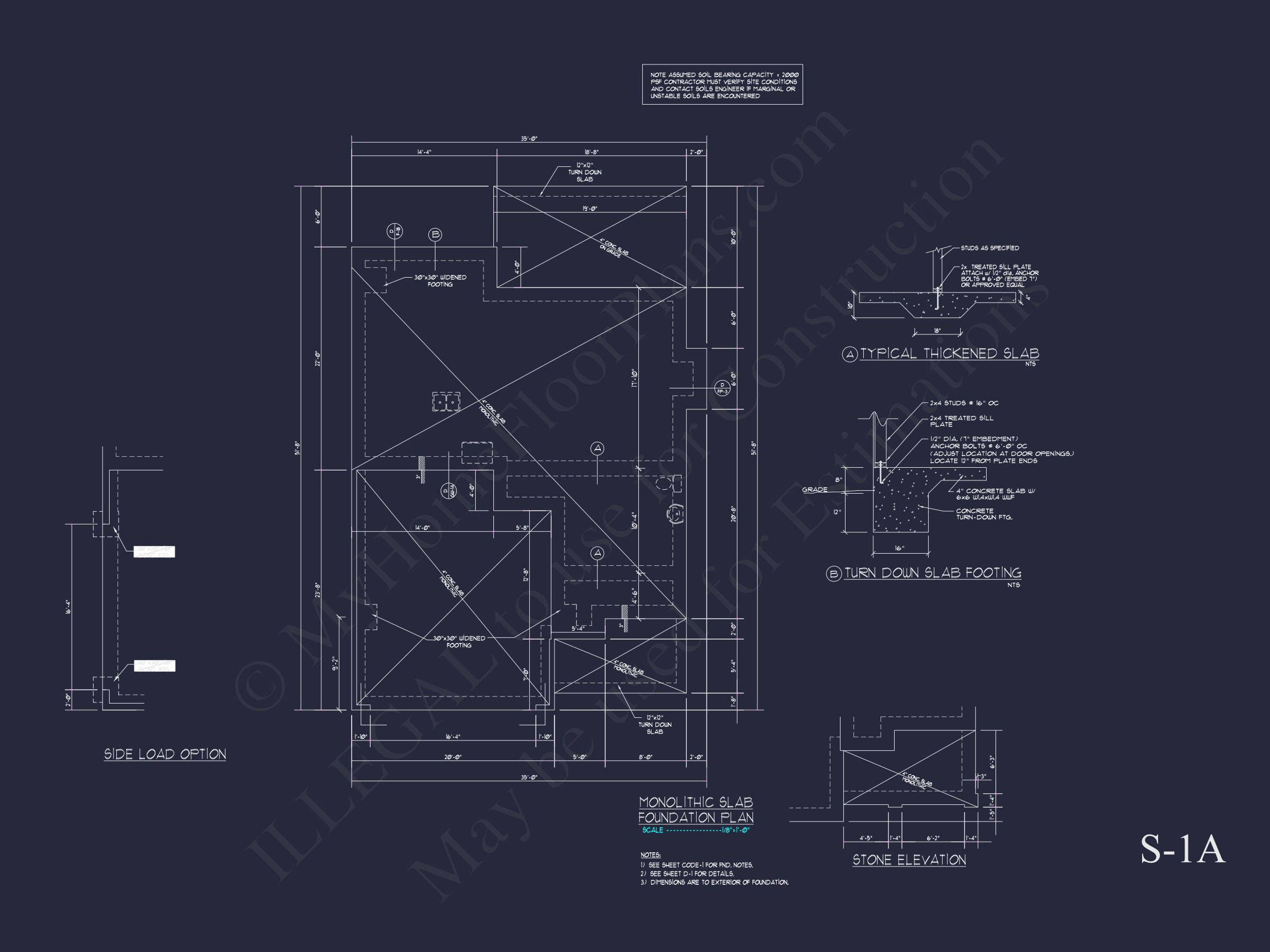 Modern Suburban house Plan with Detailed Floor Blueprint CAD