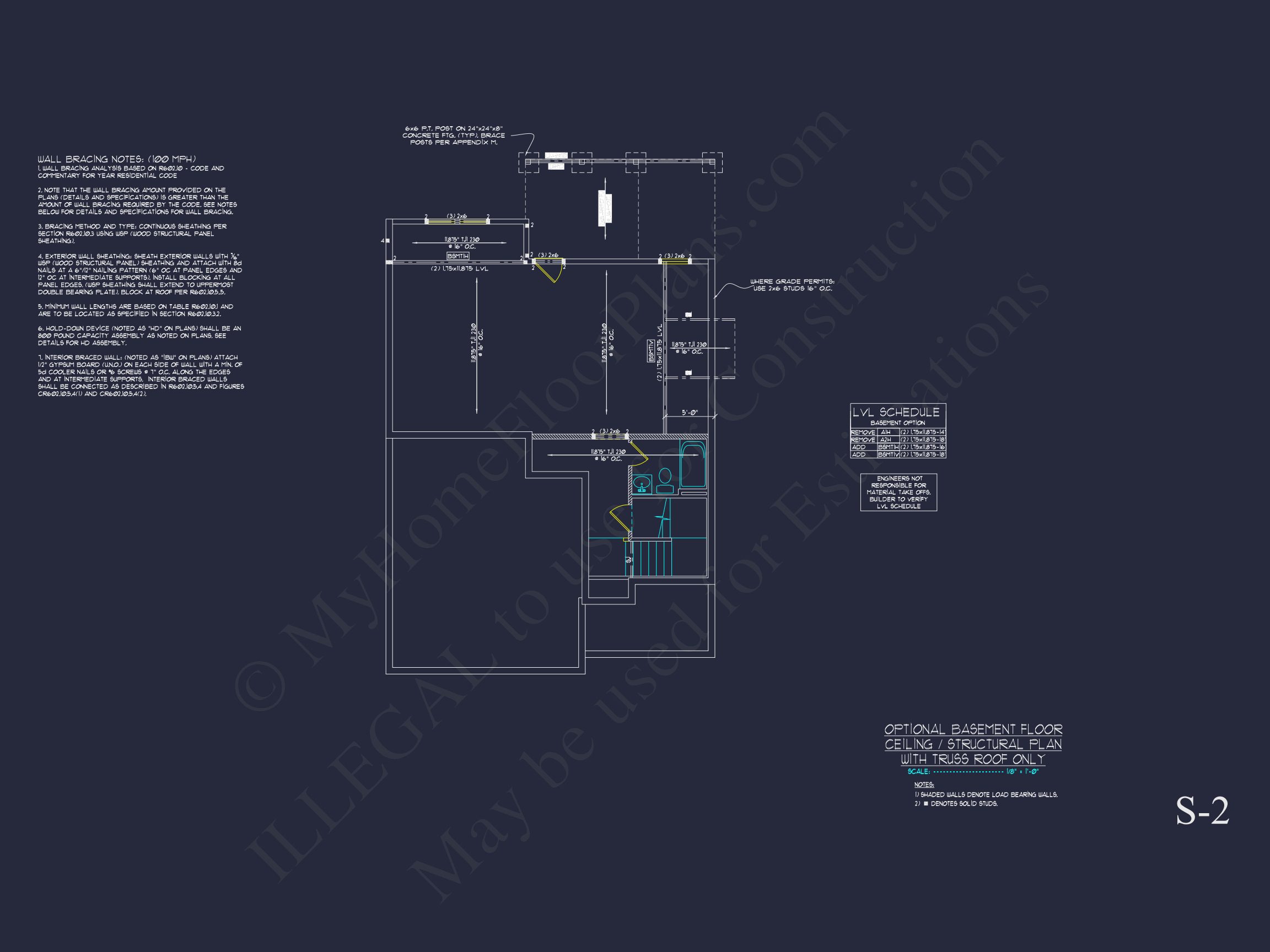 Modern Suburban house Plan with Detailed Floor Blueprint CAD