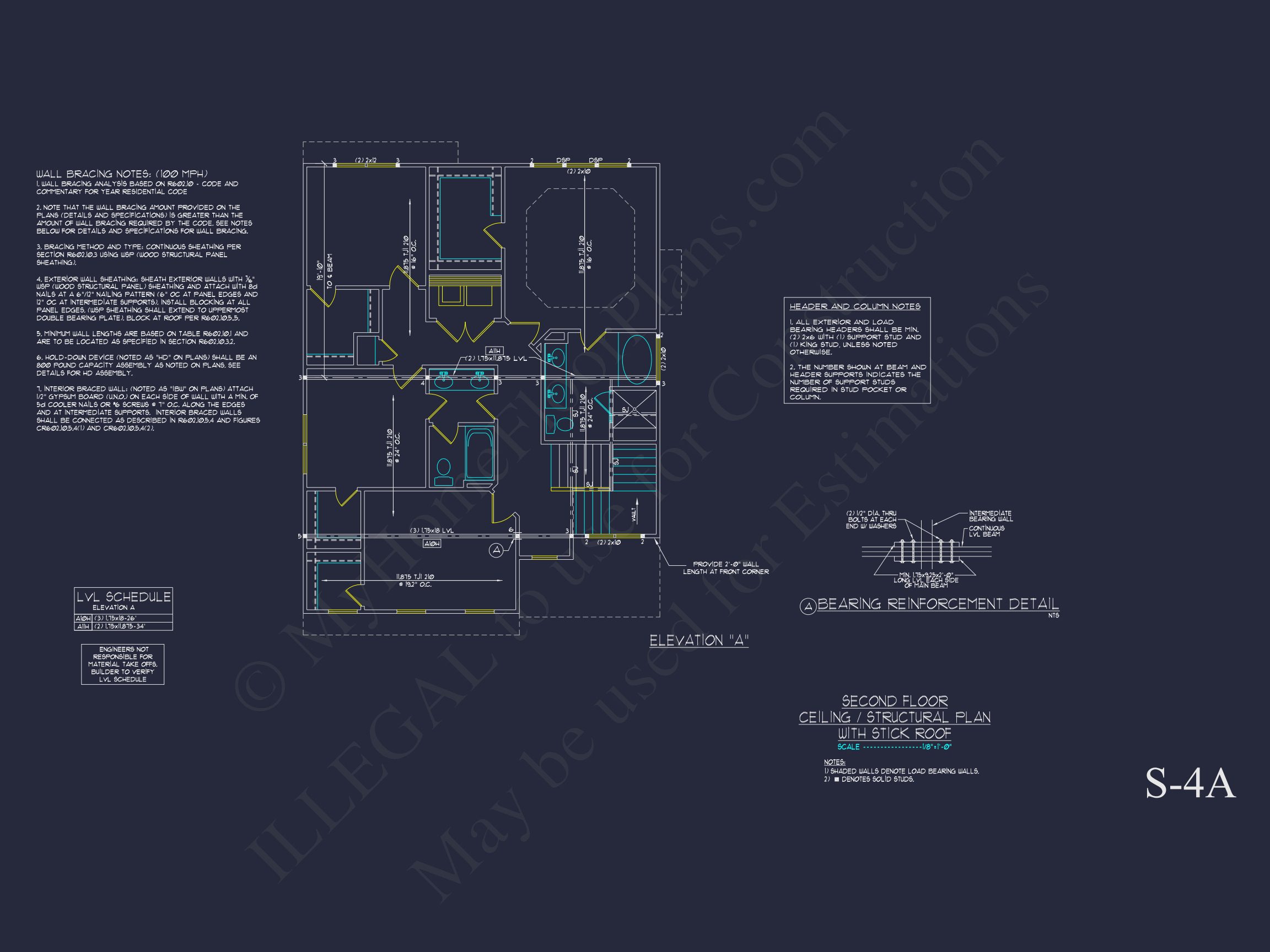 Modern Suburban house Plan with Detailed Floor Blueprint CAD
