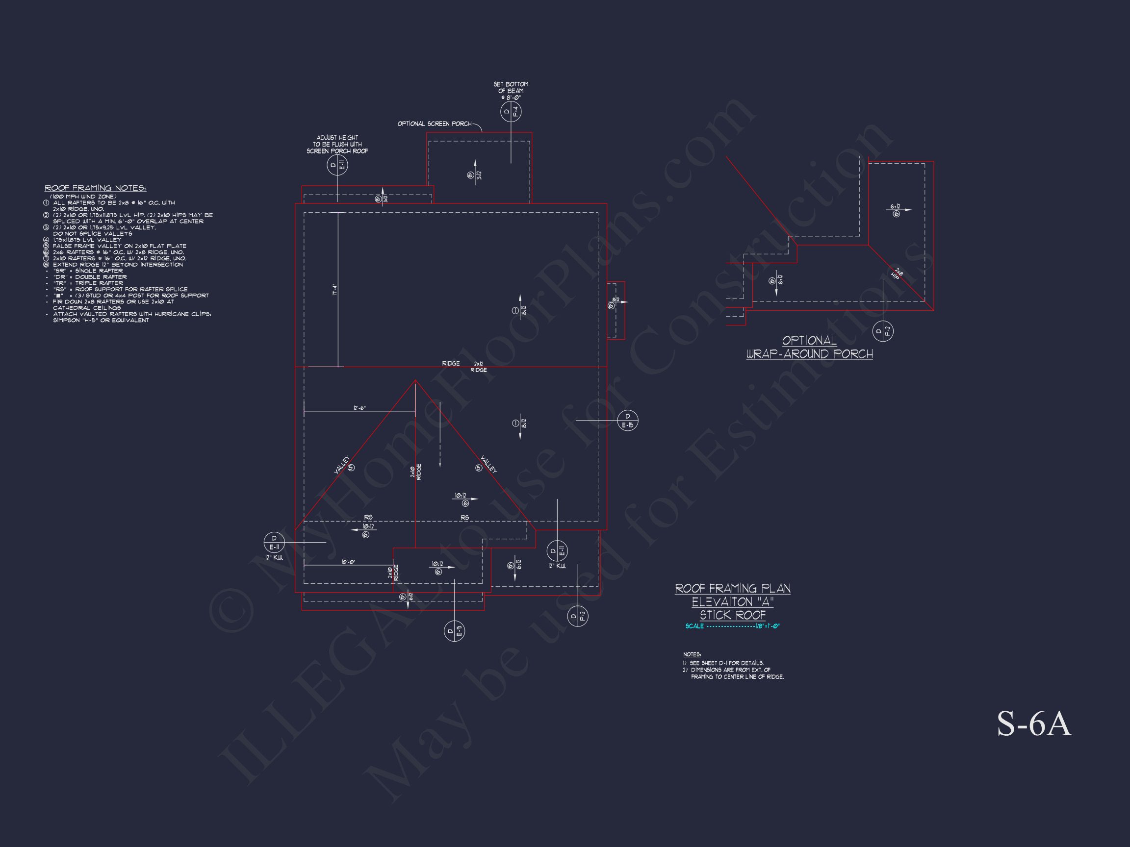 Modern Suburban house Plan with Detailed Floor Blueprint CAD