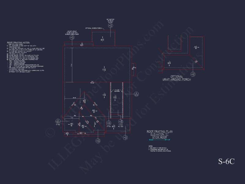 Modern Suburban house Plan with Detailed Floor Blueprint CAD