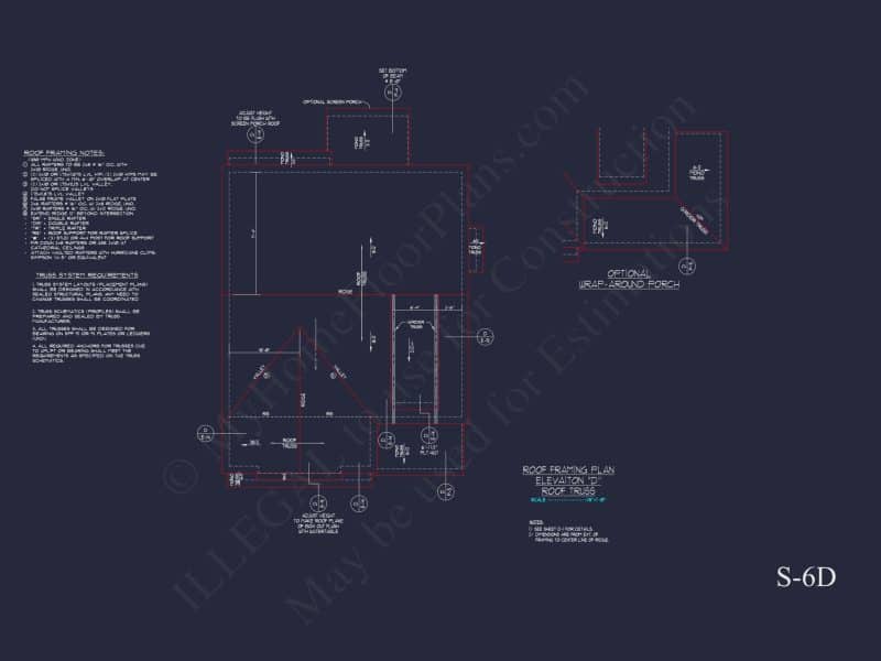 Modern Suburban house Plan with Detailed Floor Blueprint CAD