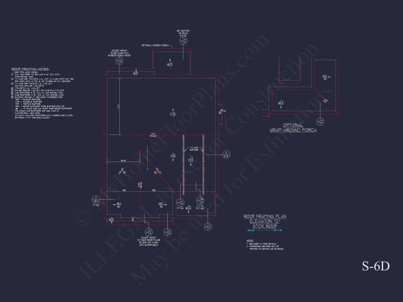 Modern Suburban house Plan with Detailed Floor Blueprint CAD