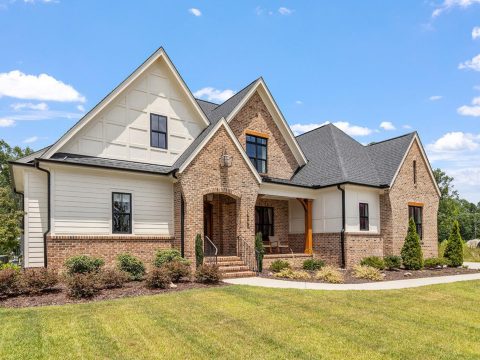 Modern Suburban house Plan with Open Floor Design and CAD Blueprint