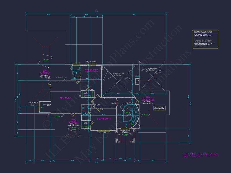 Modern Suburban house Plan with Spacious Design Features