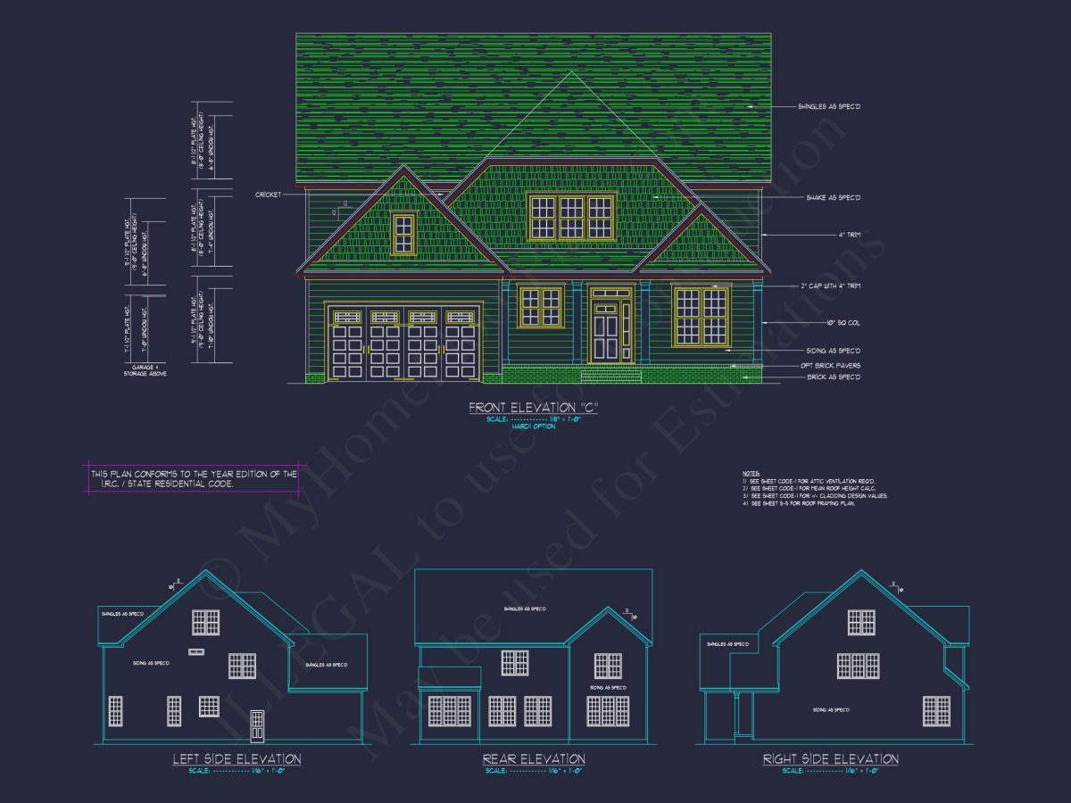 Modern Suburban house Plan with Spacious Floor Designs