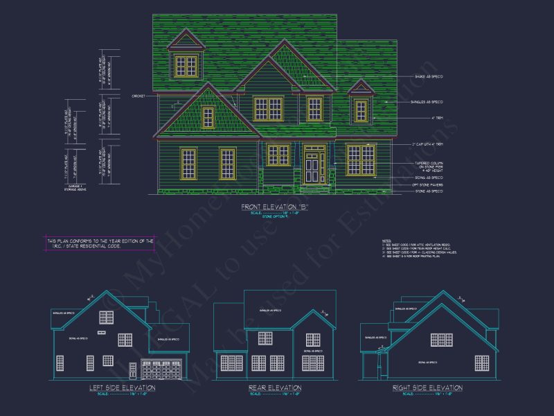 Modern Suburban house Plan with Spacious Floor Designs