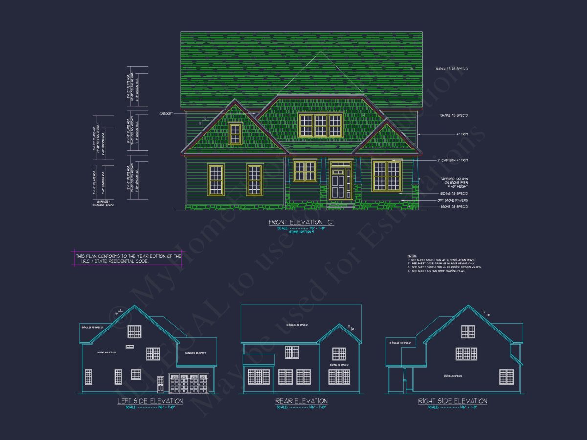 Modern Suburban house Plan with Spacious Floor Designs