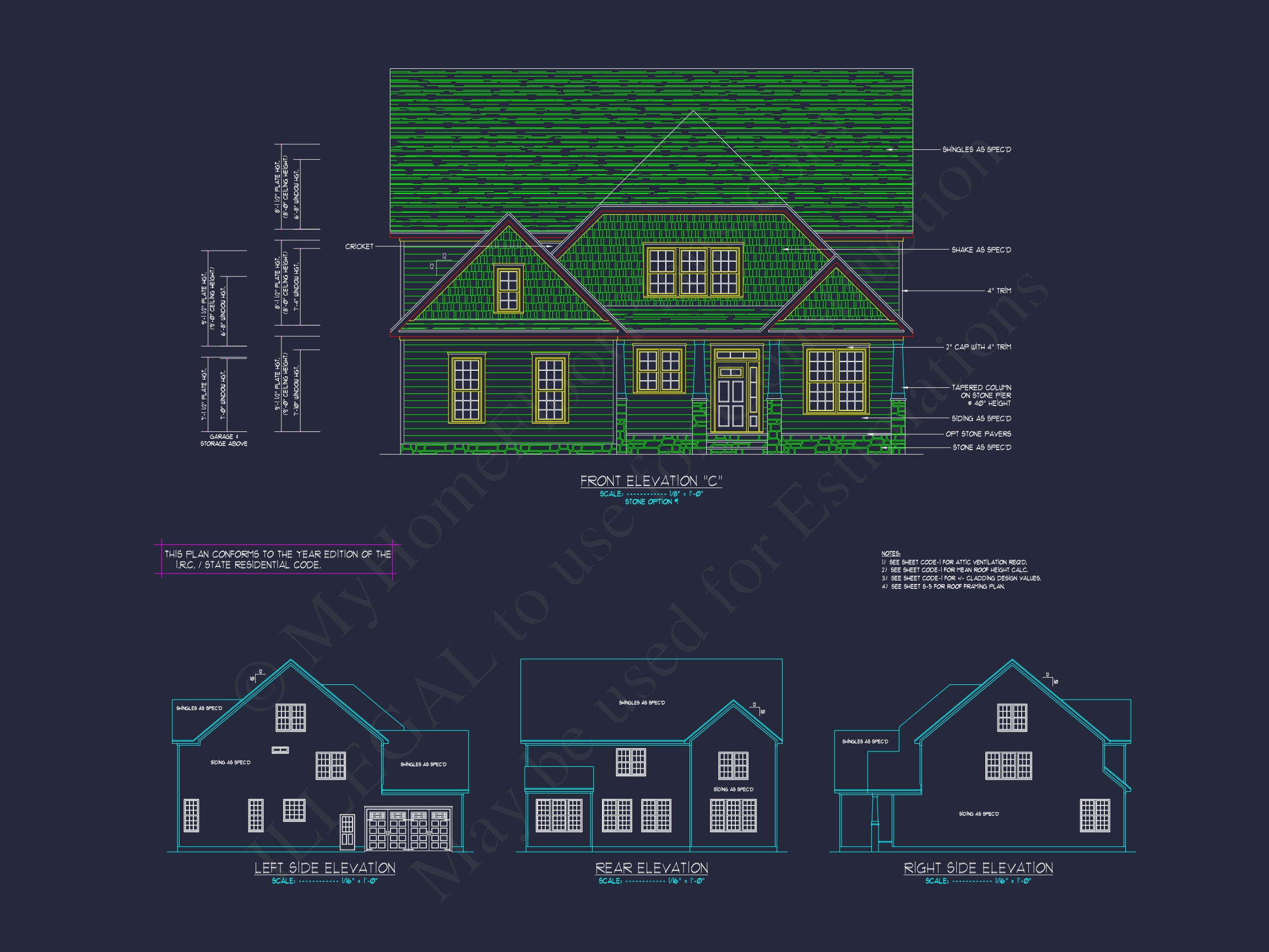 Modern Suburban Home Plan with Spacious Floor Designs