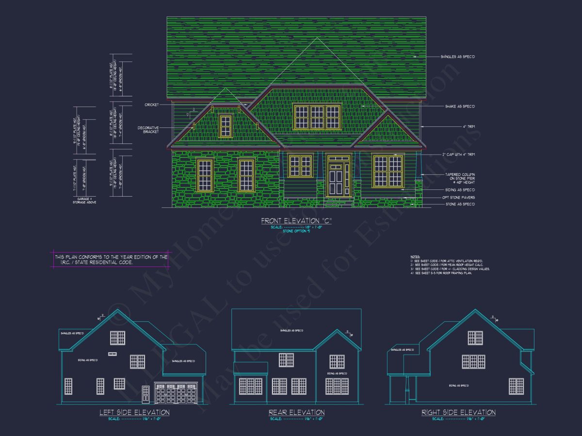 Modern Suburban house Plan with Spacious Floor Designs