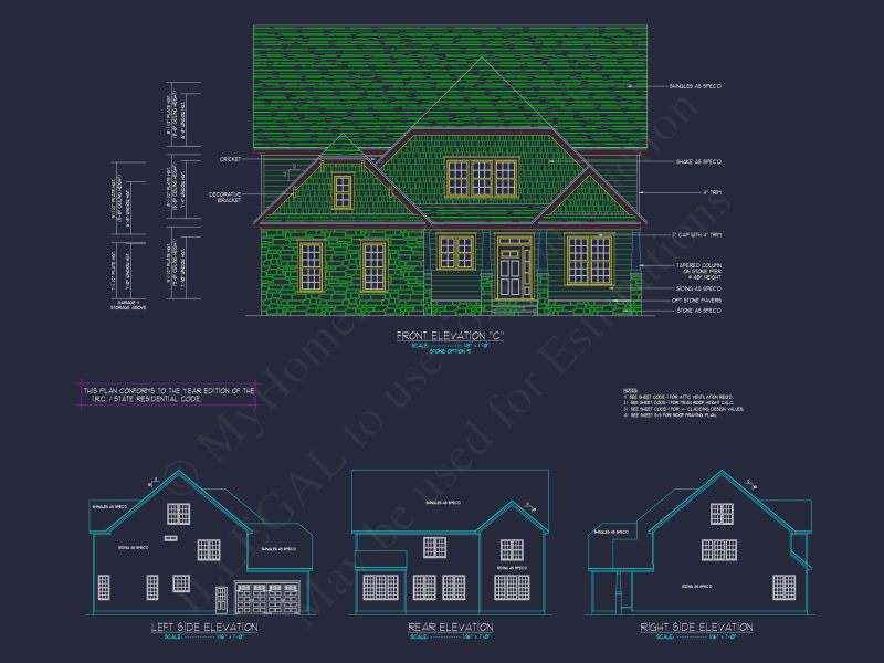 Modern Suburban house Plan with Spacious Floor Designs