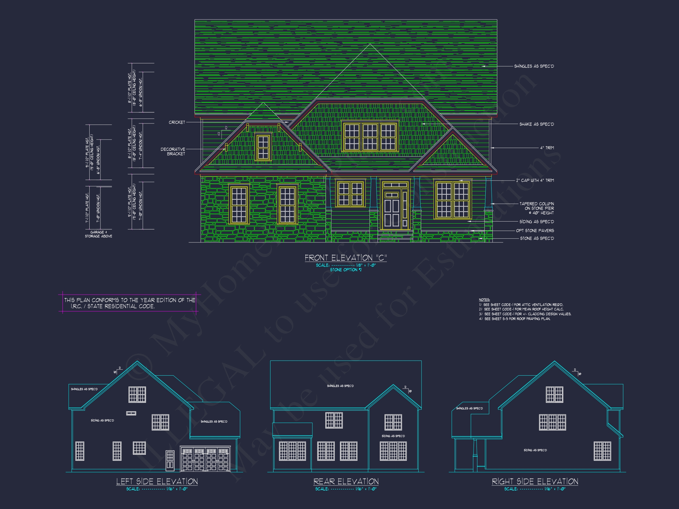 Modern Suburban Home Plan with Spacious Floor Designs