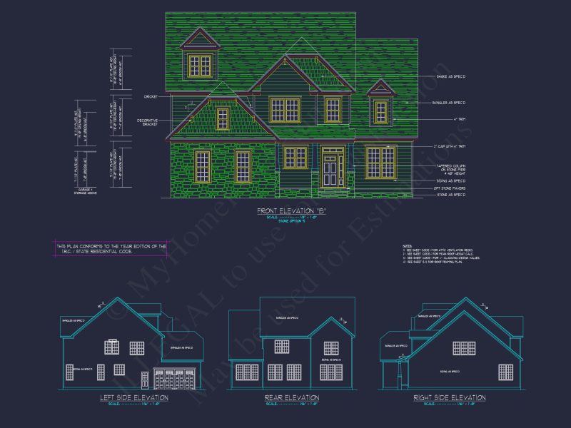 Modern Suburban house Plan with Spacious Floor Designs