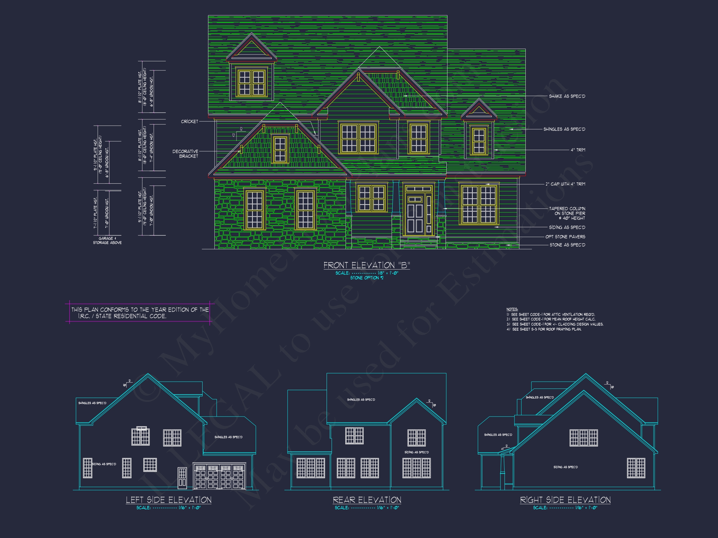 Modern Suburban Home Plan with Spacious Floor Designs