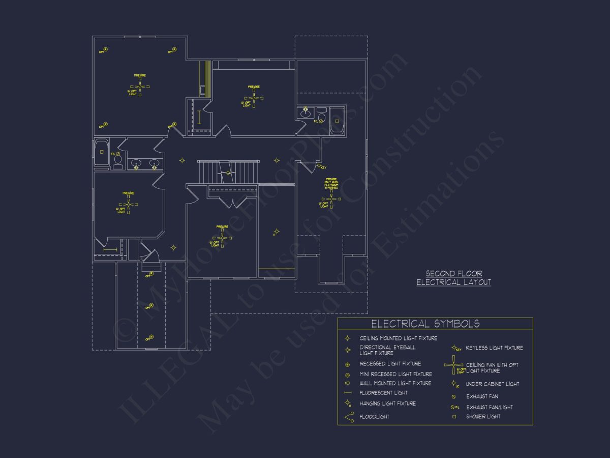 Modern Suburban house Plan with Spacious Floor Designs
