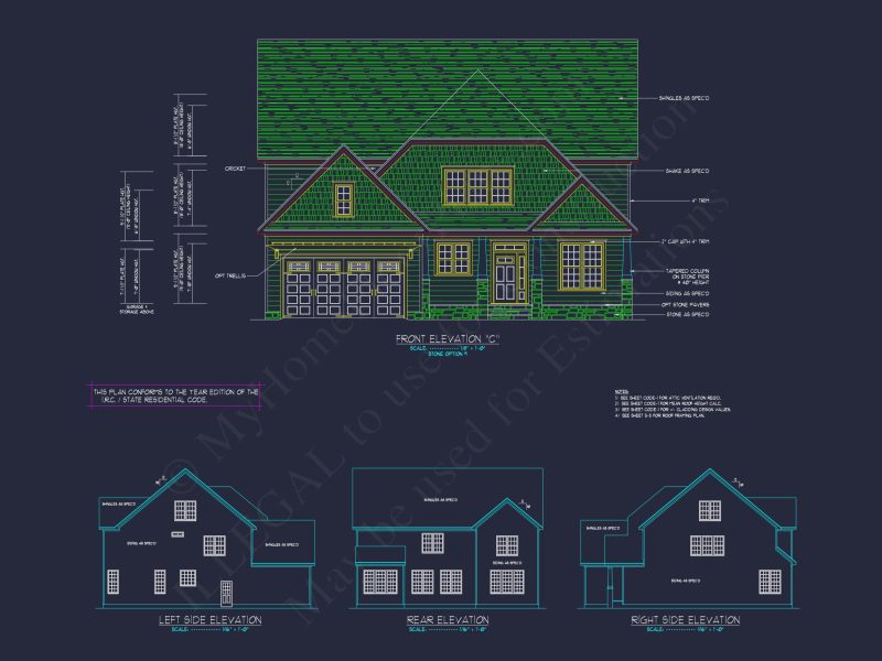 Modern Suburban house Plan with Spacious Floor Designs