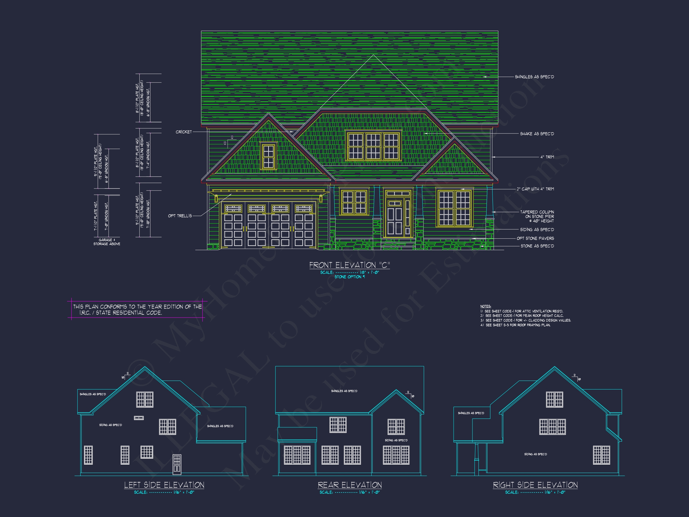 Modern Suburban Home Plan with Spacious Floor Designs