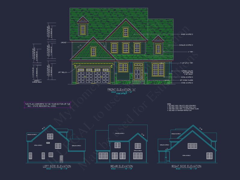 Modern Suburban house Plan with Spacious Floor Designs