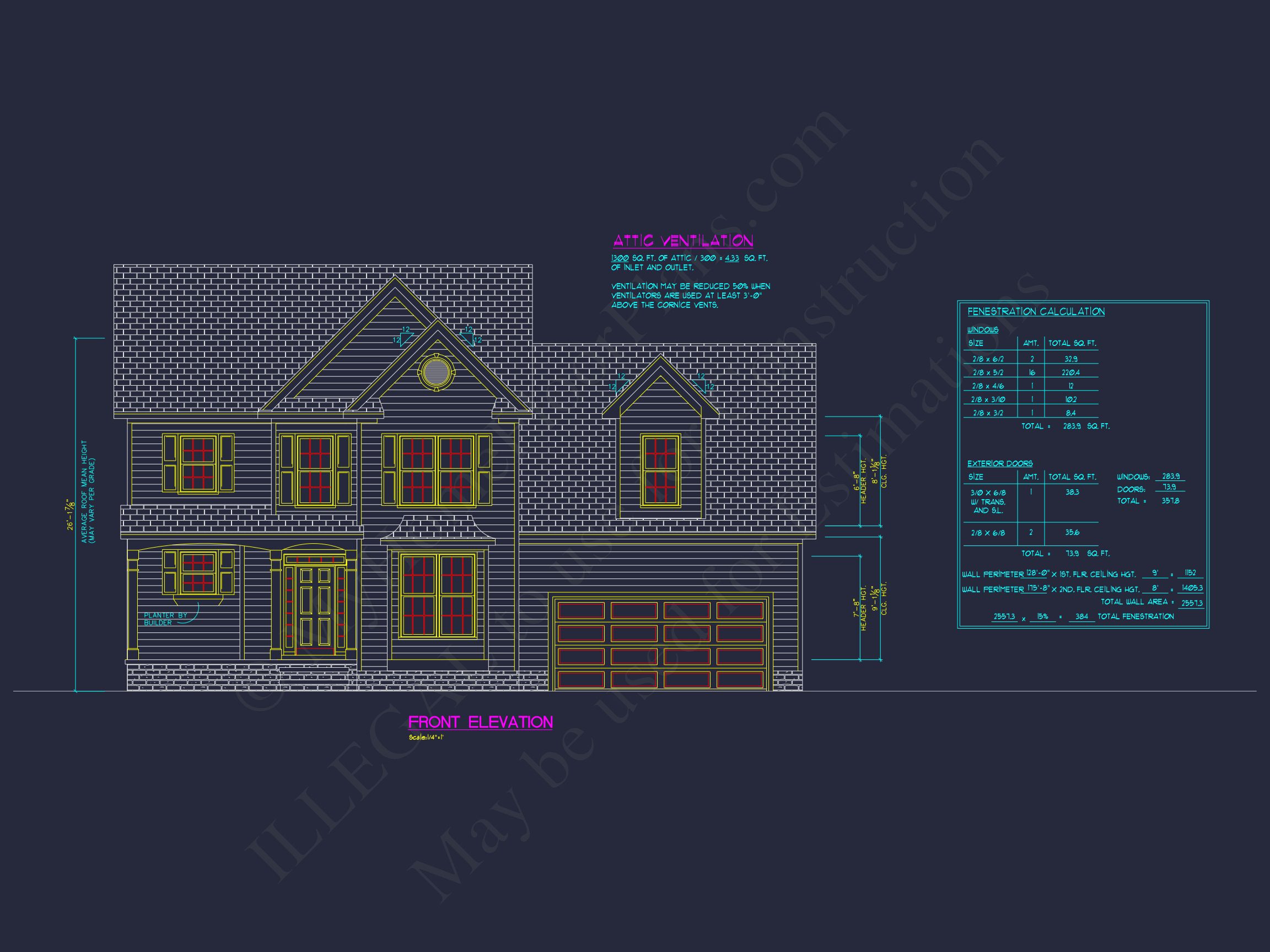 2-Story Blueprint Design