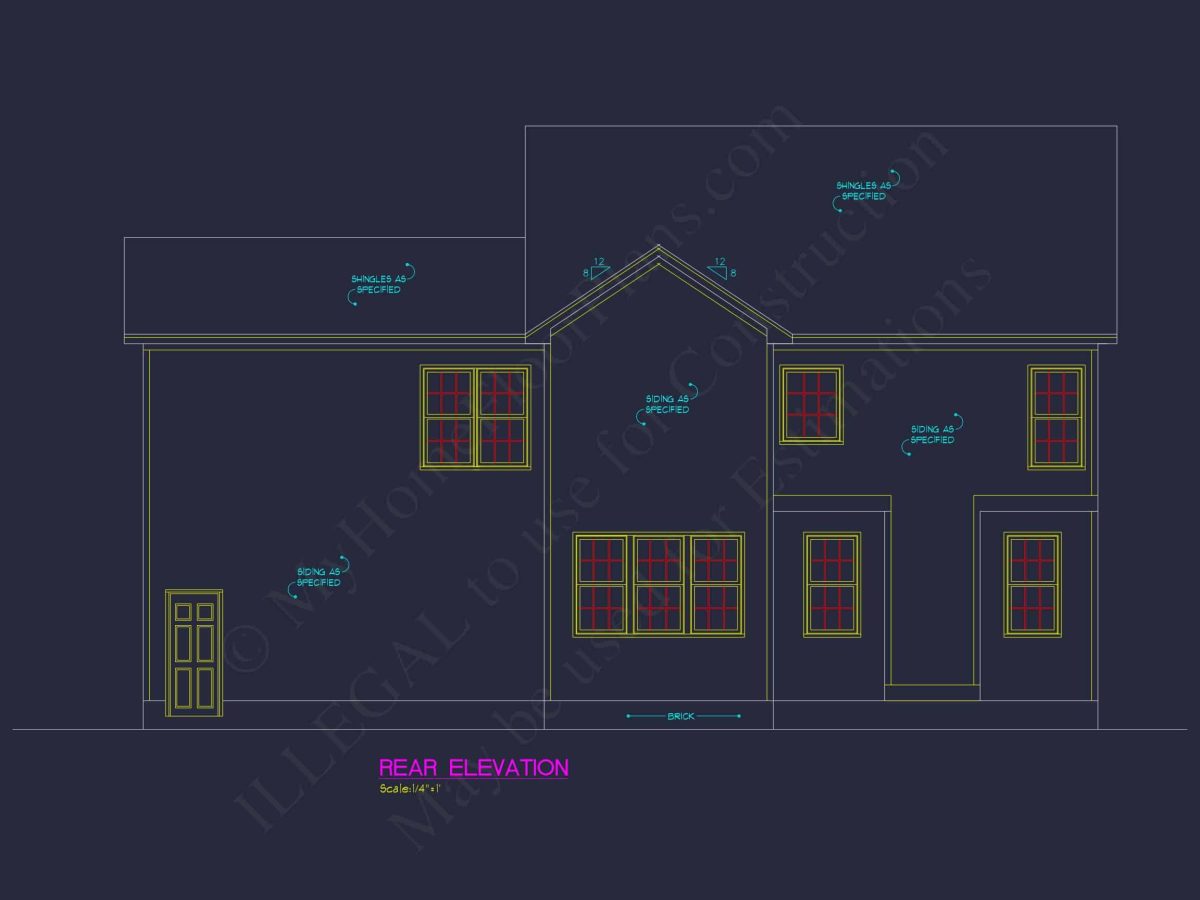2-Story Blueprint Design