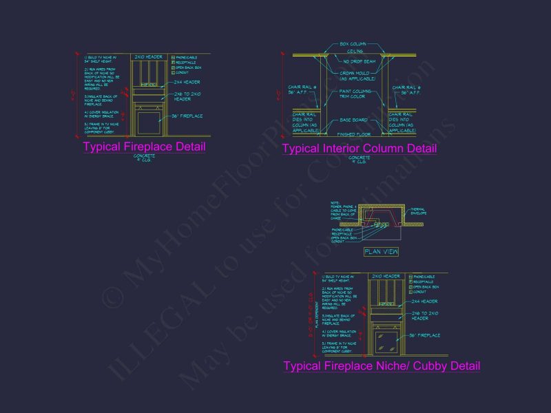 Modern Traditional house Plan with CAD-Ready Blueprints