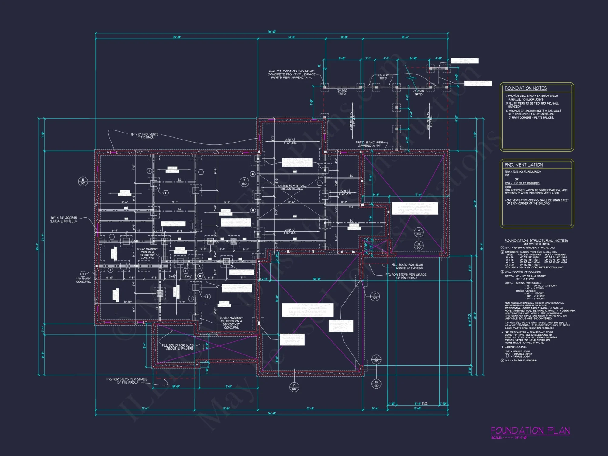Modern Traditional house Plan with Detailed Blueprint Designs