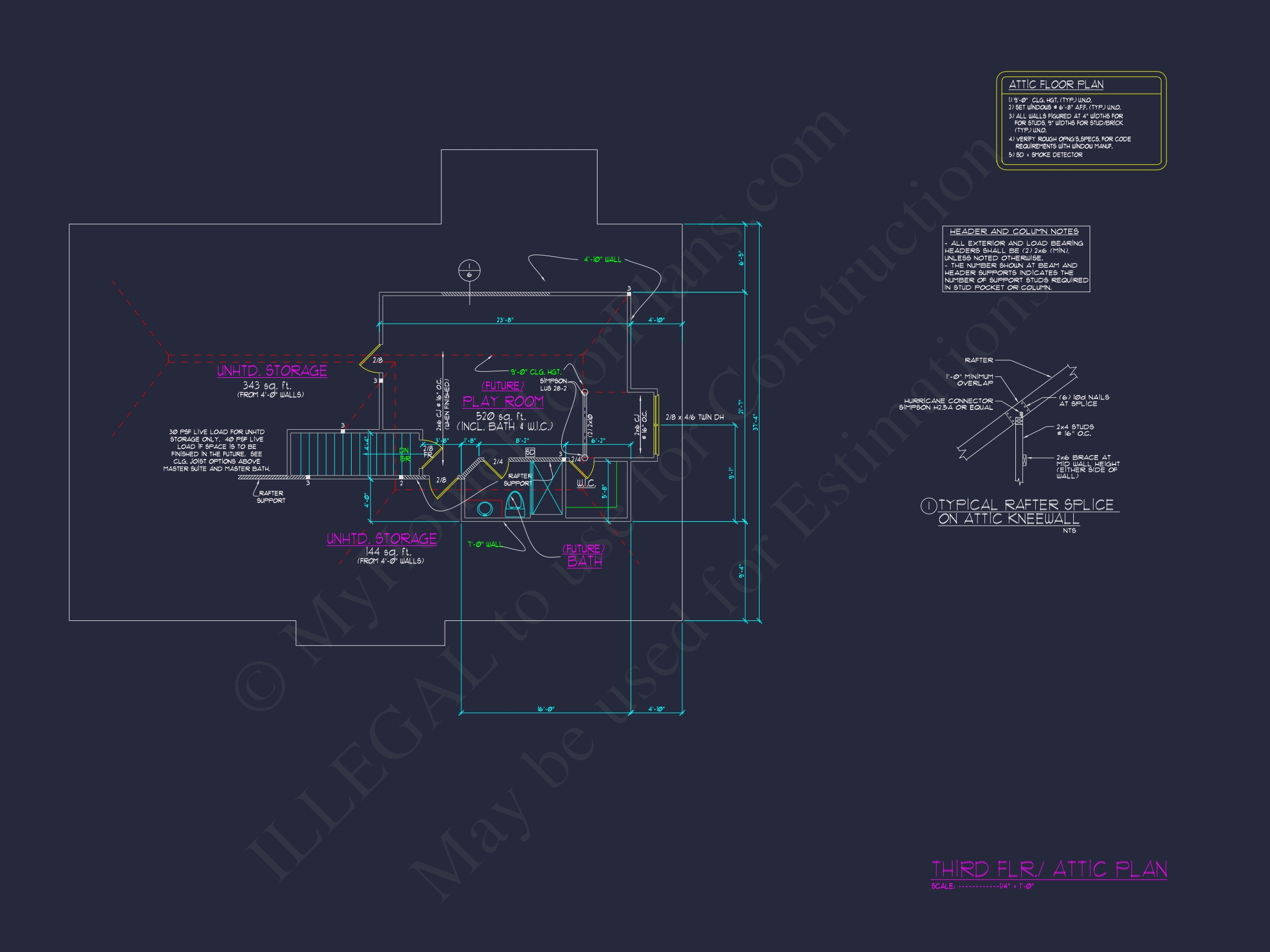 Modern Traditional Home Plan with Detailed Blueprint Designs