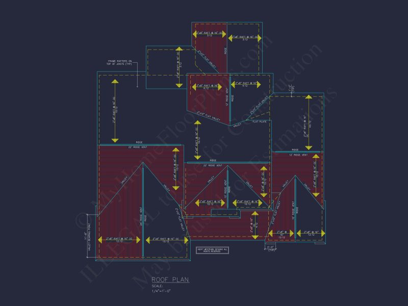 Modern Two-Story house Plan with CAD Architecture Designs