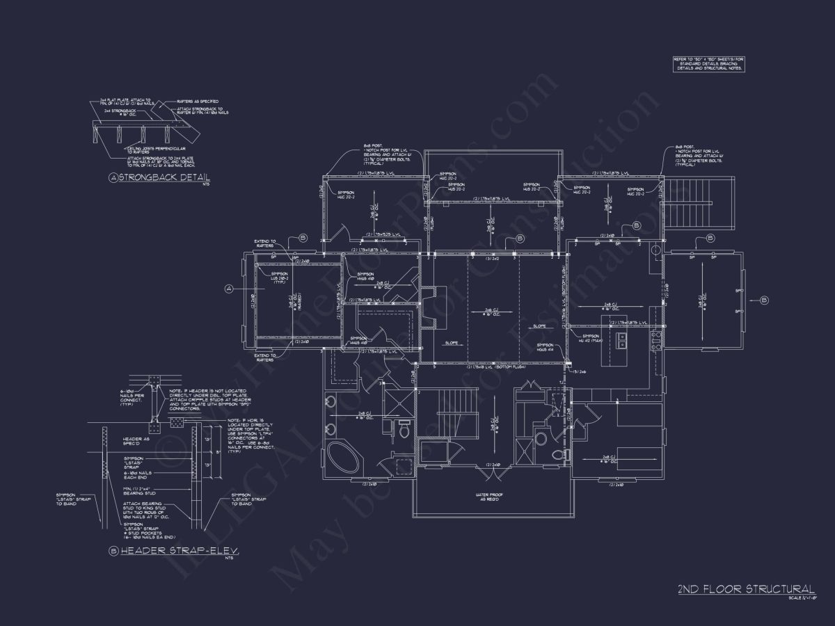 Oceanfront Luxury house Plan with 7 Bedrooms and CAD Designs