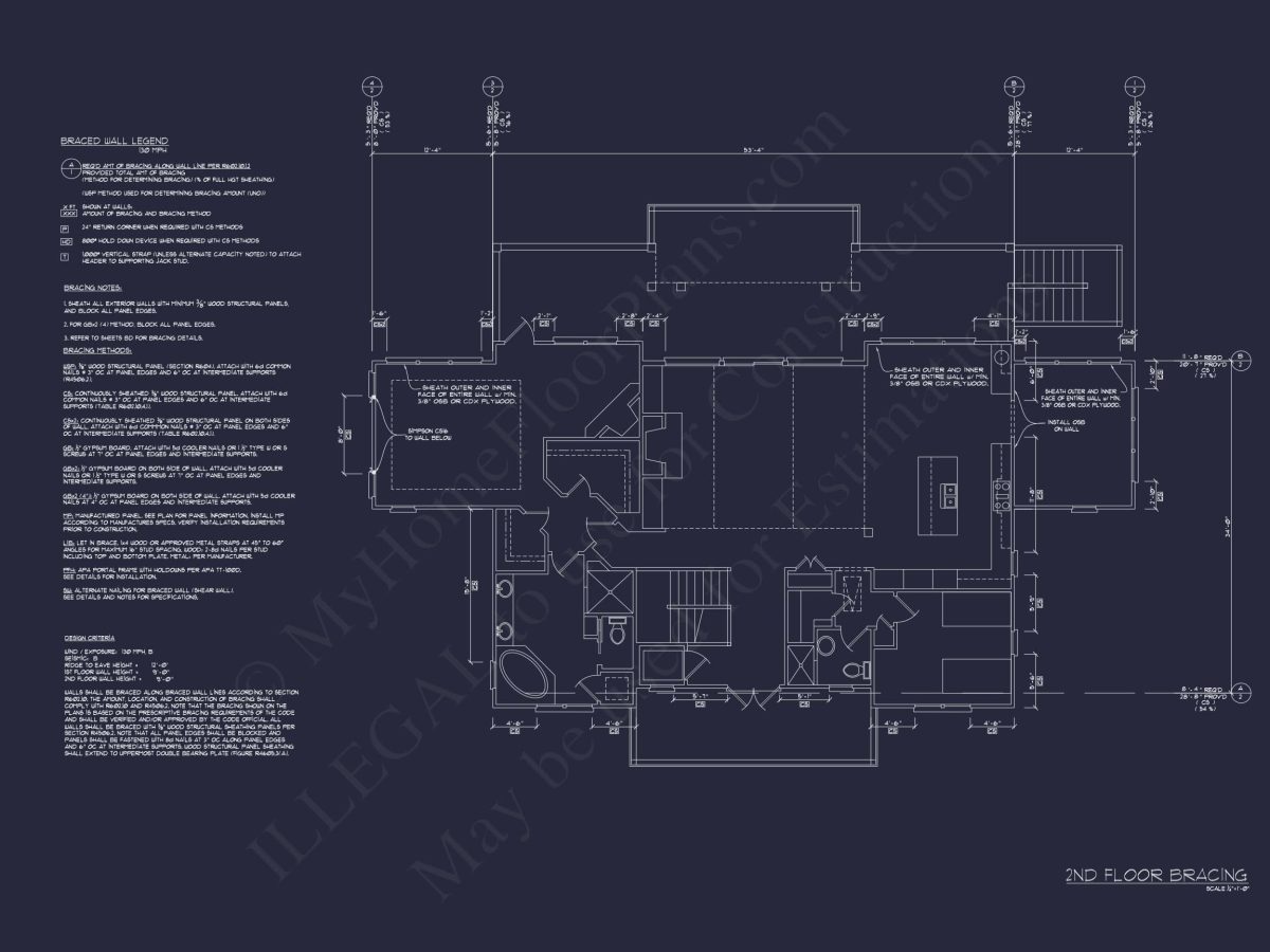 Oceanfront Luxury house Plan with 7 Bedrooms and CAD Designs