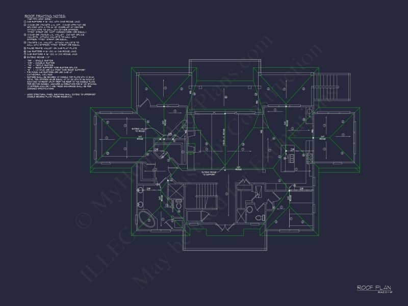 Oceanfront Luxury house Plan with 7 Bedrooms and CAD Designs