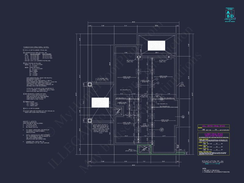 One-Car Garage Plan with Detailed CAD Blueprint and Architecture Designs
