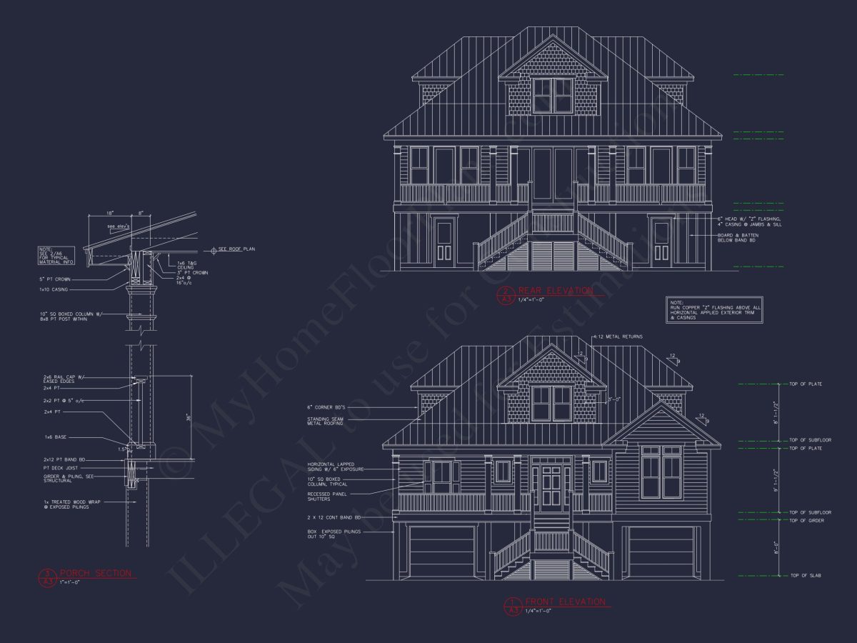 Ownerfully Designed Coastal Floor Plan with 3 Beds & 3 Baths