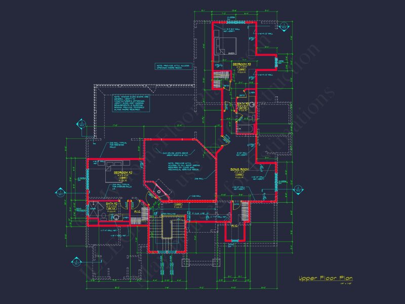 Perfect house Plan: Detailed Blueprint and CAD Designs