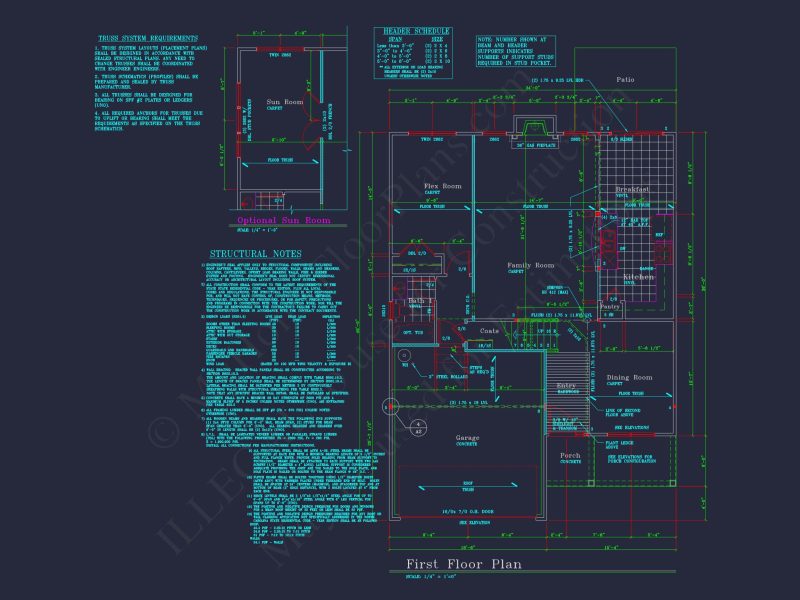 Perfectly Crafted house Floor Plan with 2 Floors and 4 Bedrooms