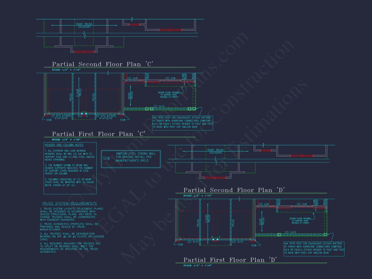Perfectly Crafted house Floor Plan with 2 Floors and 4 Bedrooms