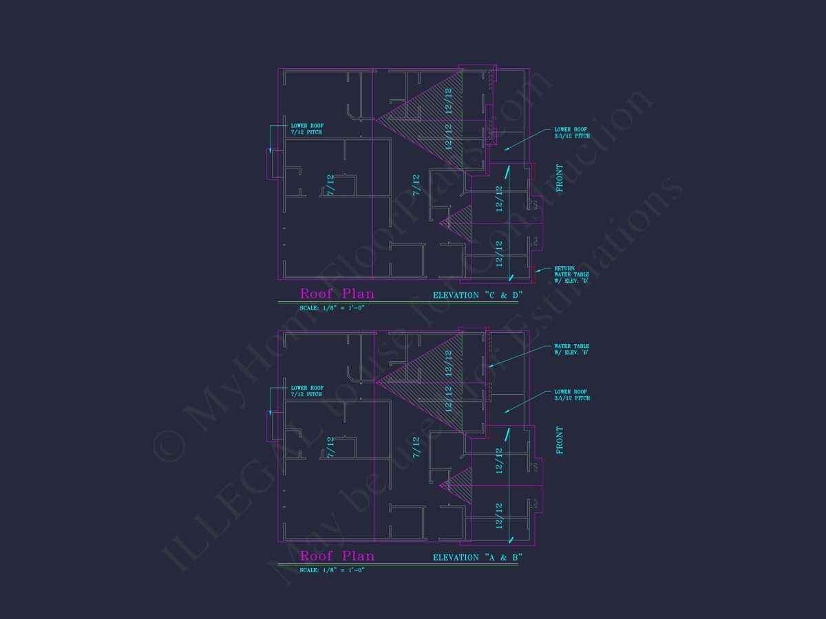 Perfectly Crafted house Floor Plan with 2 Floors and 4 Bedrooms