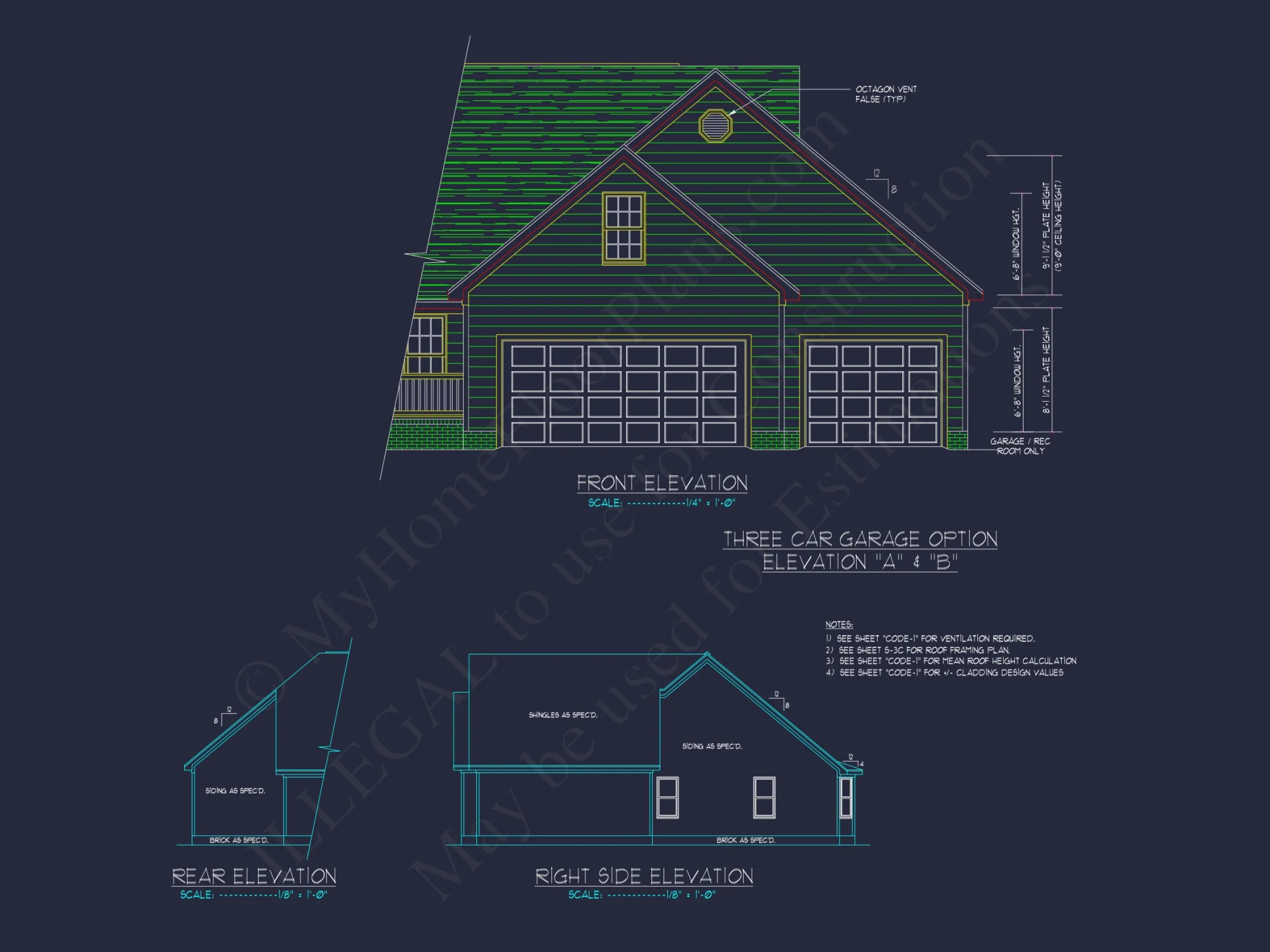 Practical house Design Plan with Blueprint and CAD Elements